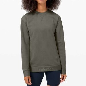 lululemon athletica All Yours Crew Sweater - Grey Sage size 0